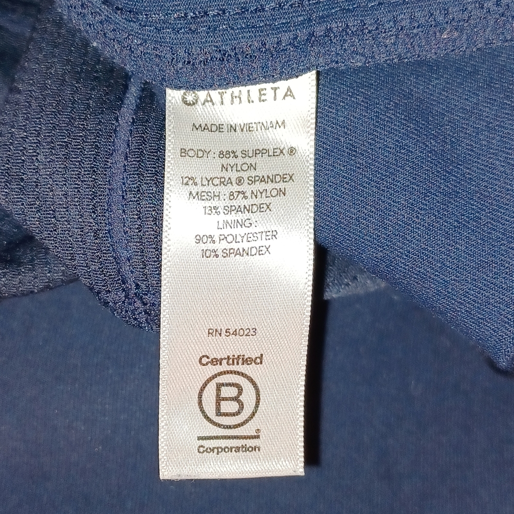 Athleta Metro Downtown Skort Navy Blue Women's Sz Medium - Picture 5 of 9